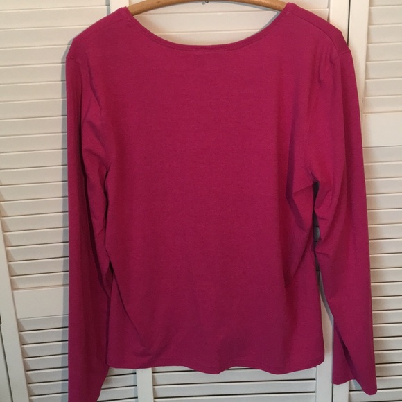Talbots Tops - 🌻Talbots Long Sleeve Tee Size XL